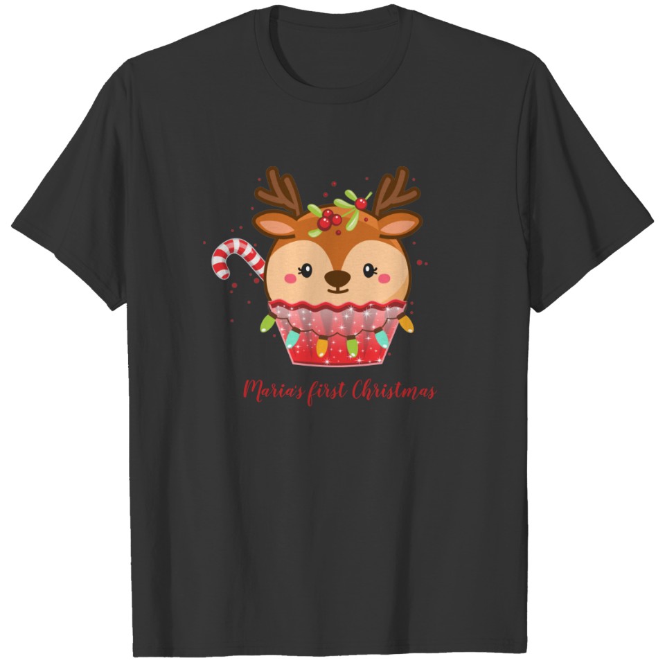 First Christmas Deer T-shirt