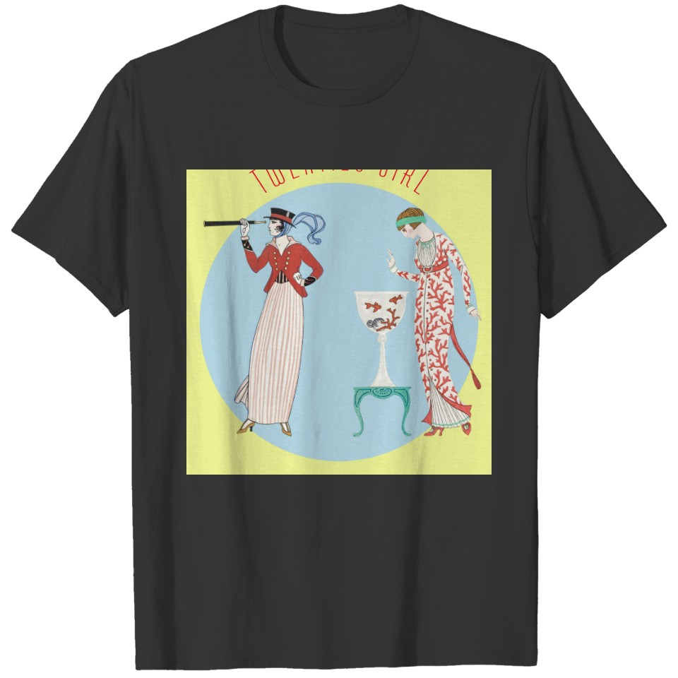 Twenties Girl retro T T-shirt