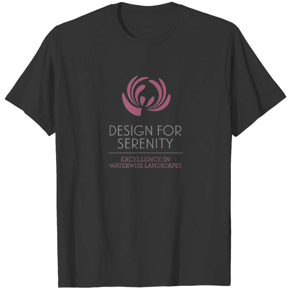 Pure Serenity T  Black T-shirt