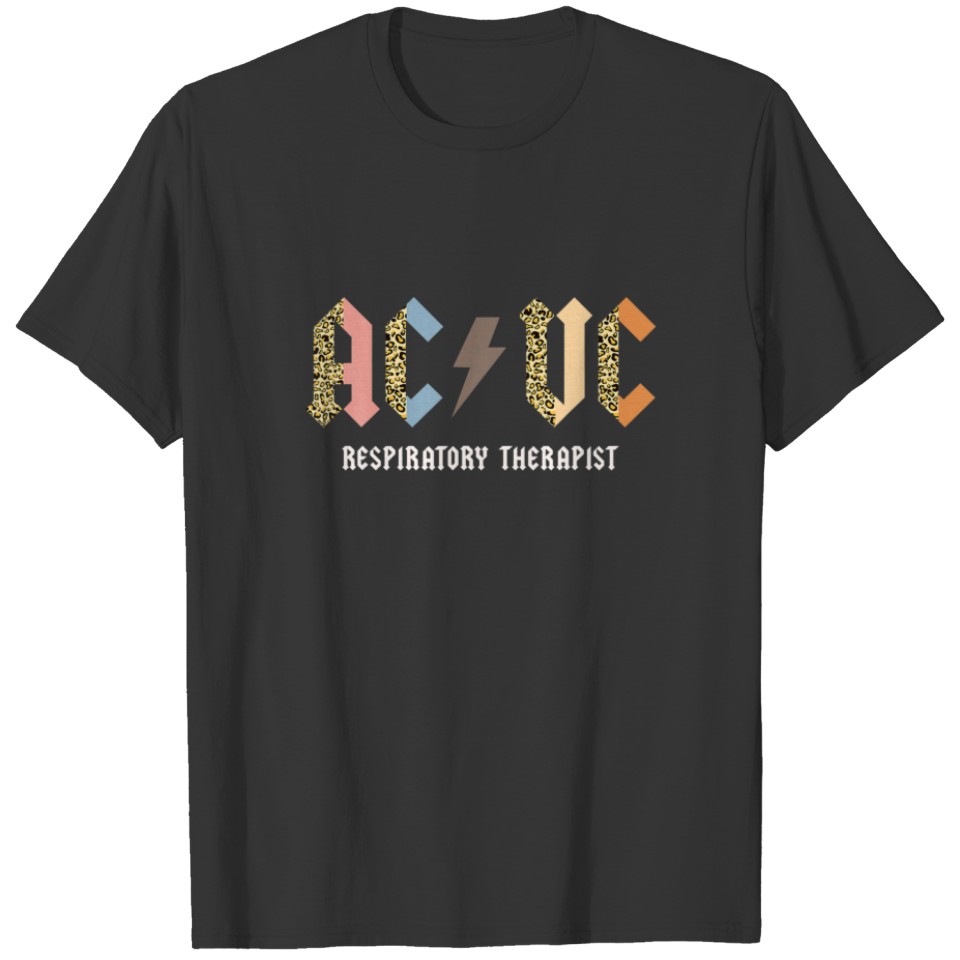 AC/VC Respiratory Therapist Life Student Lung Care T-shirt