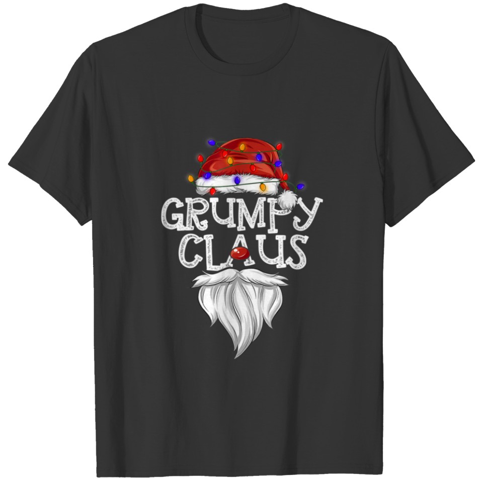 Grumpy Claus - Beard Grumpy Claus Christmas T-shirt