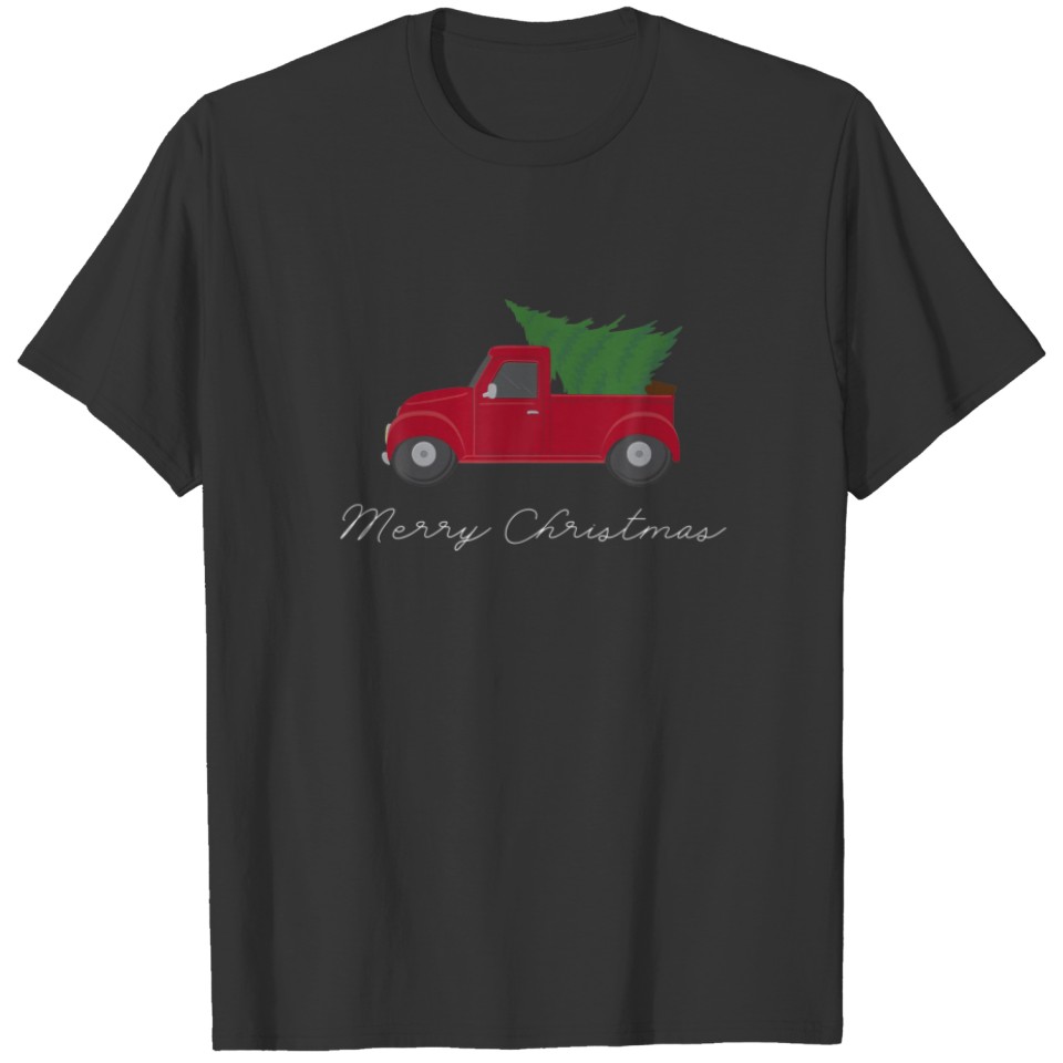I Run On Coffee And Christmas Cheer Funny Christma T-shirt