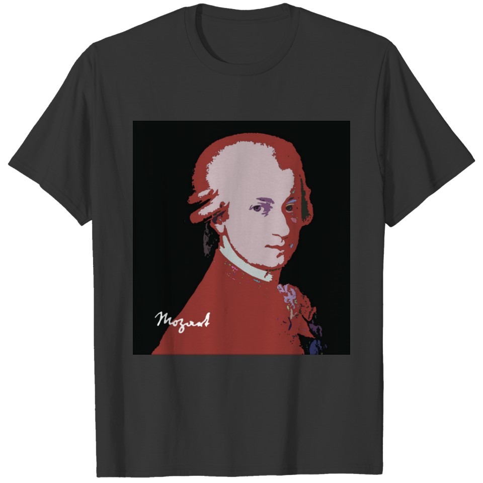 Mozart  by Leslie Harlow T-shirt