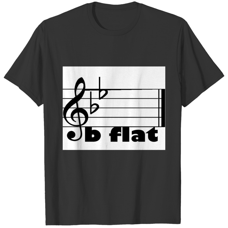B Flat Music T-shirt