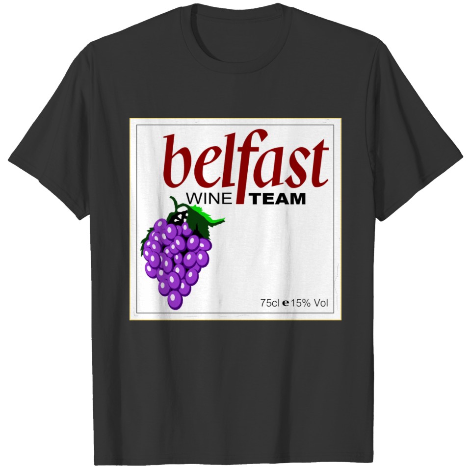 Belfast Wine Team T-shirt