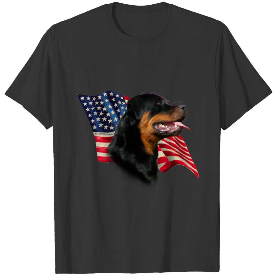 Rottweiler Flag T-shirt