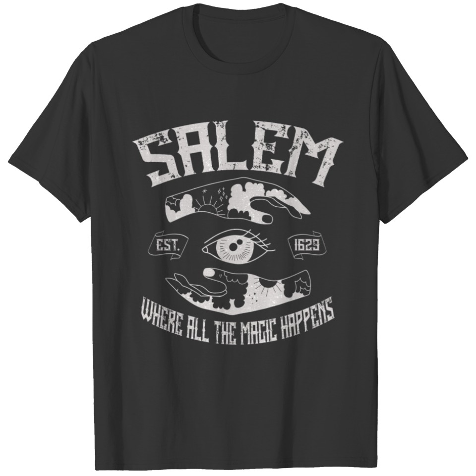 Salem Massachusetts Magic City T-shirt