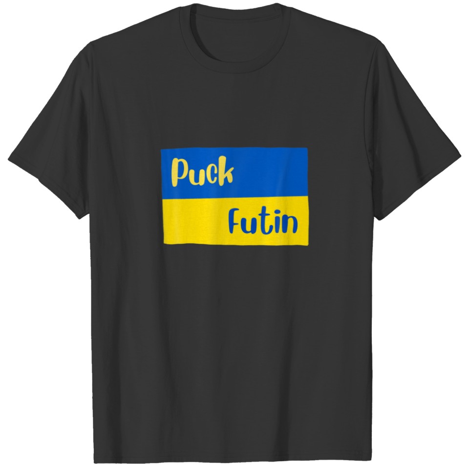 Puck Futin, Down With War, Anti-Invasion T-shirt