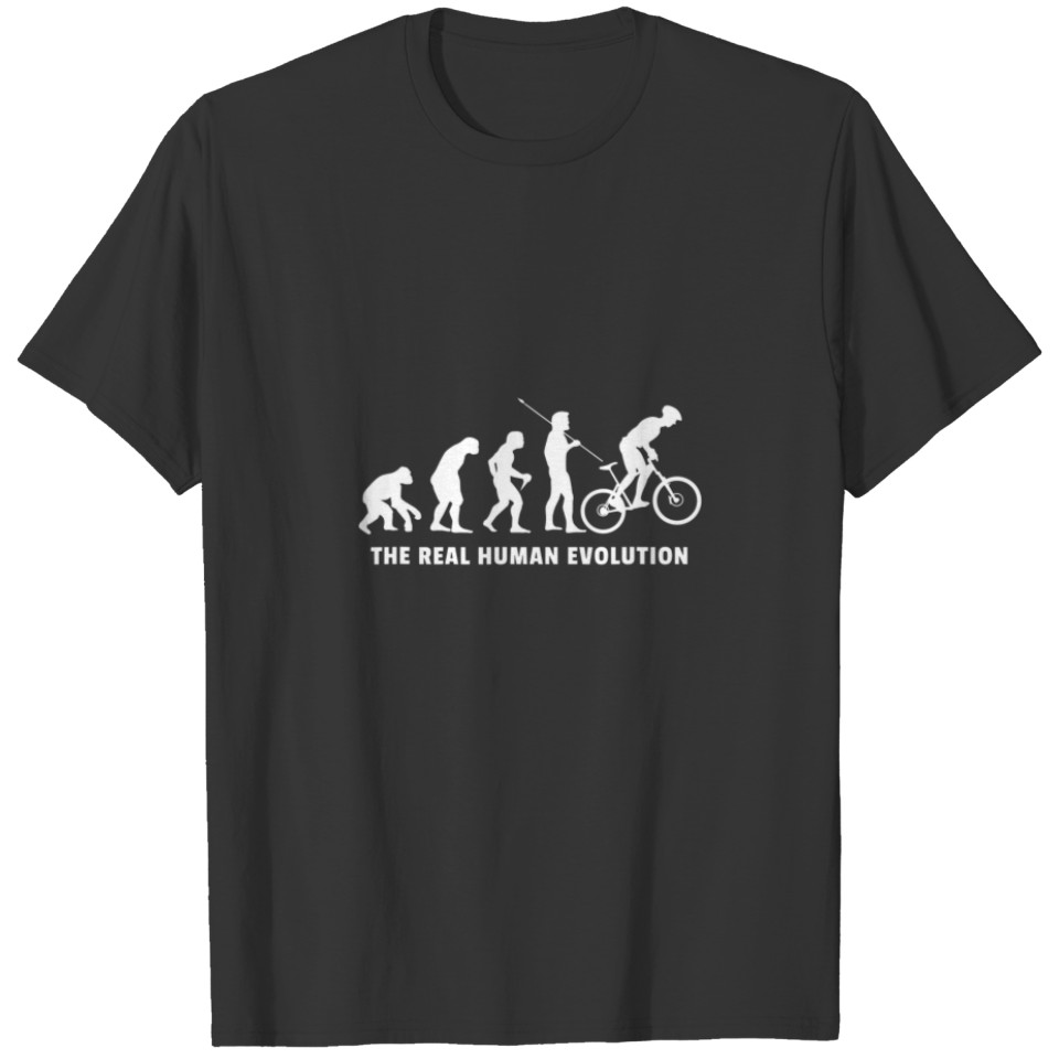 Mountainbike Mountain Bike Evolution Gift T-shirt