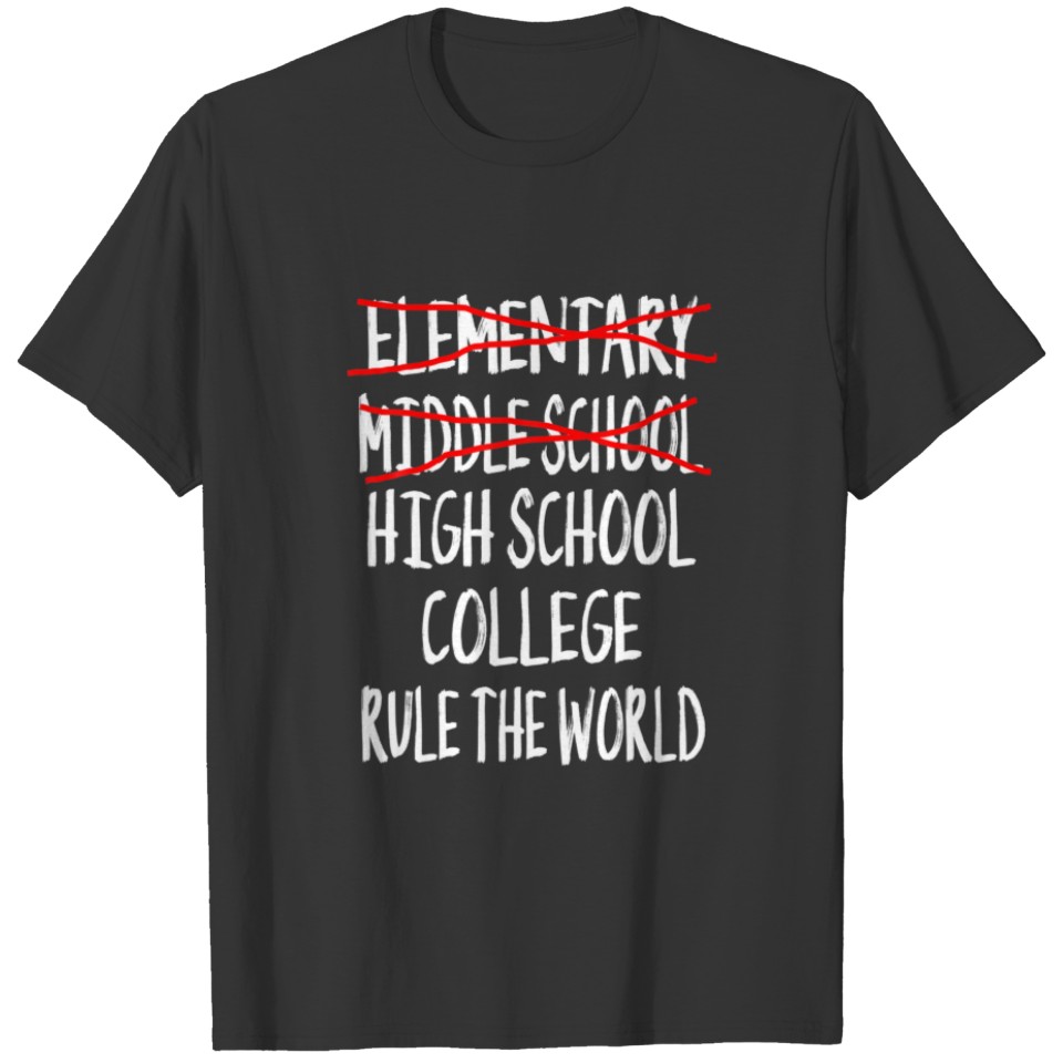 2022 Junior High Graduation Funny Middle School Gr T-shirt