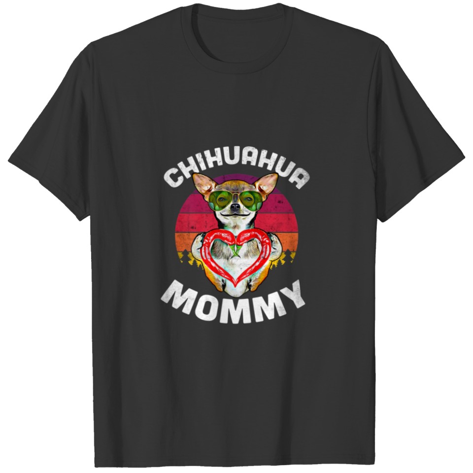 Womens Chihuahua Mommy T-shirt