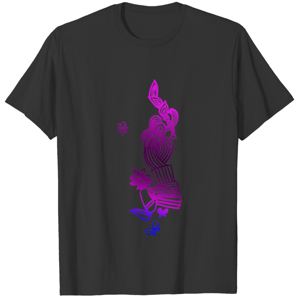 Butterfly Doodle T-shirt