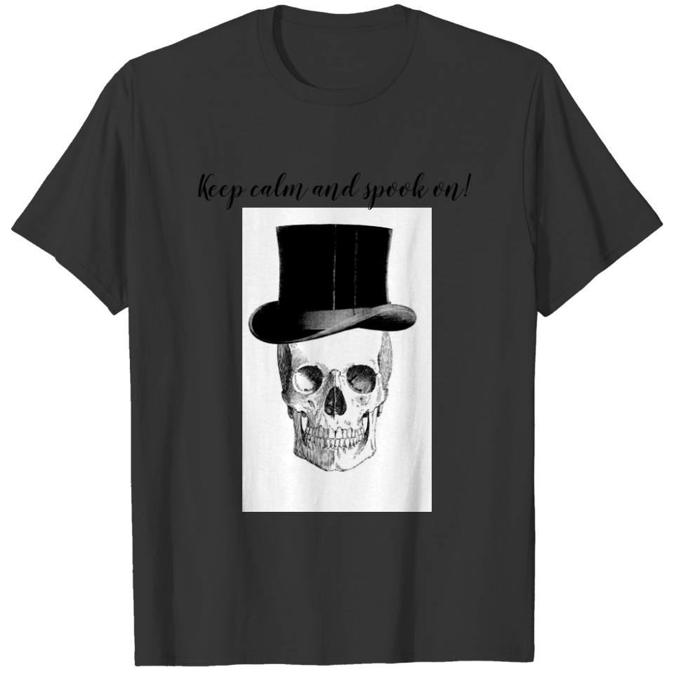 COOL HALLOWEEN Vintage Skull Tee T-shirt