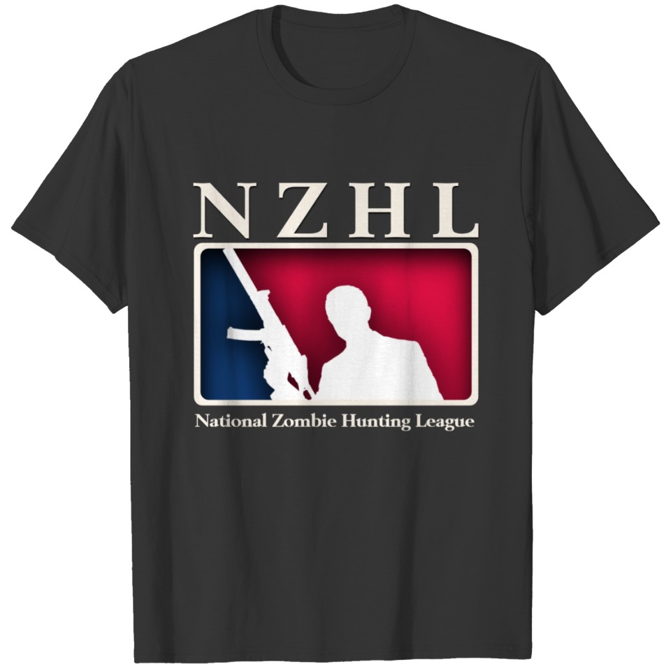 National Zombie Hunting League T-shirt