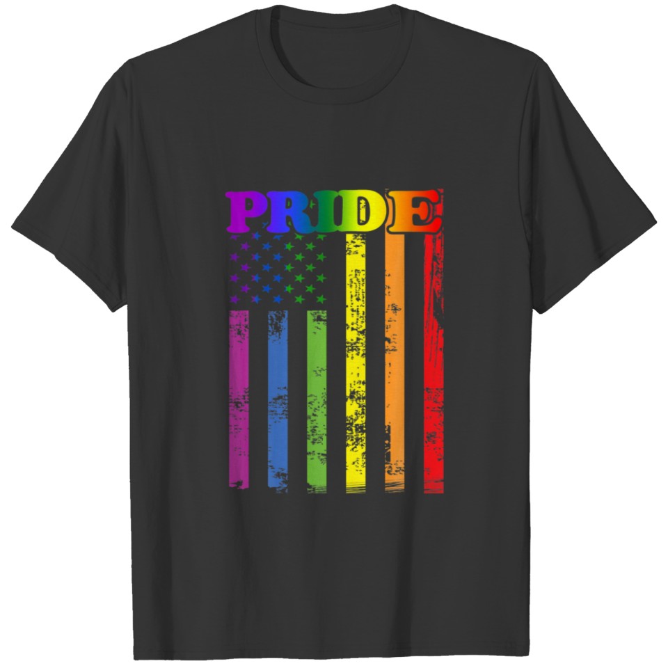 LGBTQ Pride - Patriotic American LGBT Community Pr T-shirt