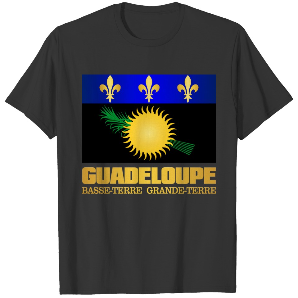 Guadeloupe Flag Sweat T-shirt