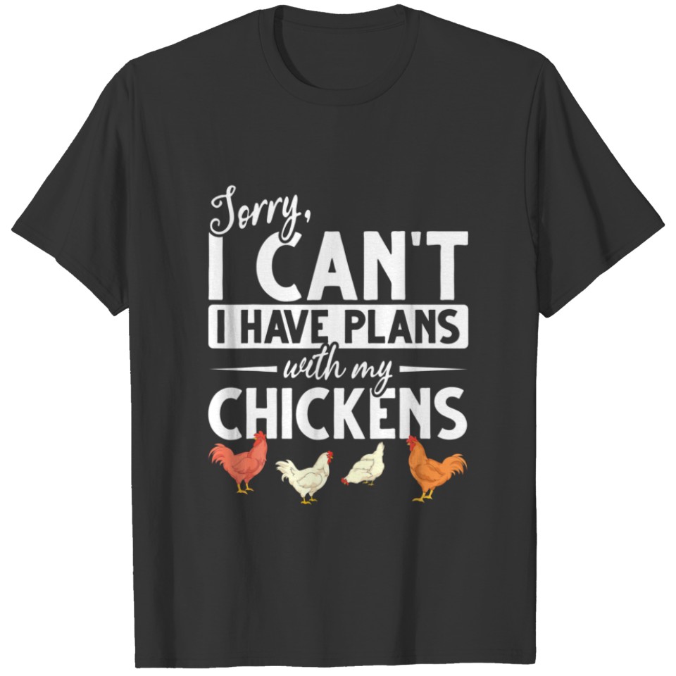 Farm Animal Lover Poultry Farmer Funny Chicken T-shirt