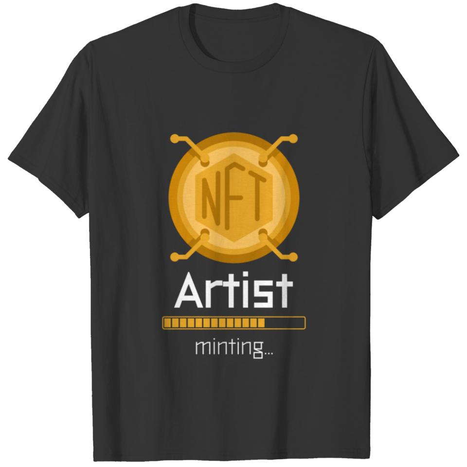 NFT Non Fungible Token Artist T-shirt