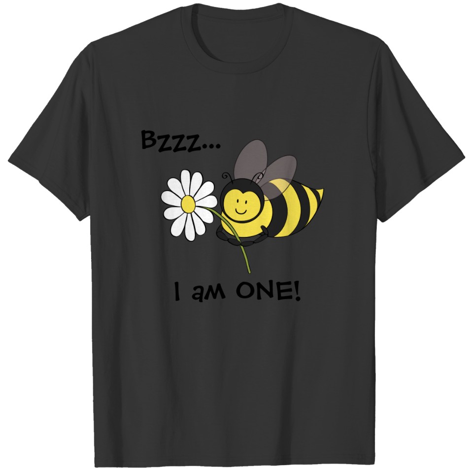 Bumble Bee First Birthday T-shirt