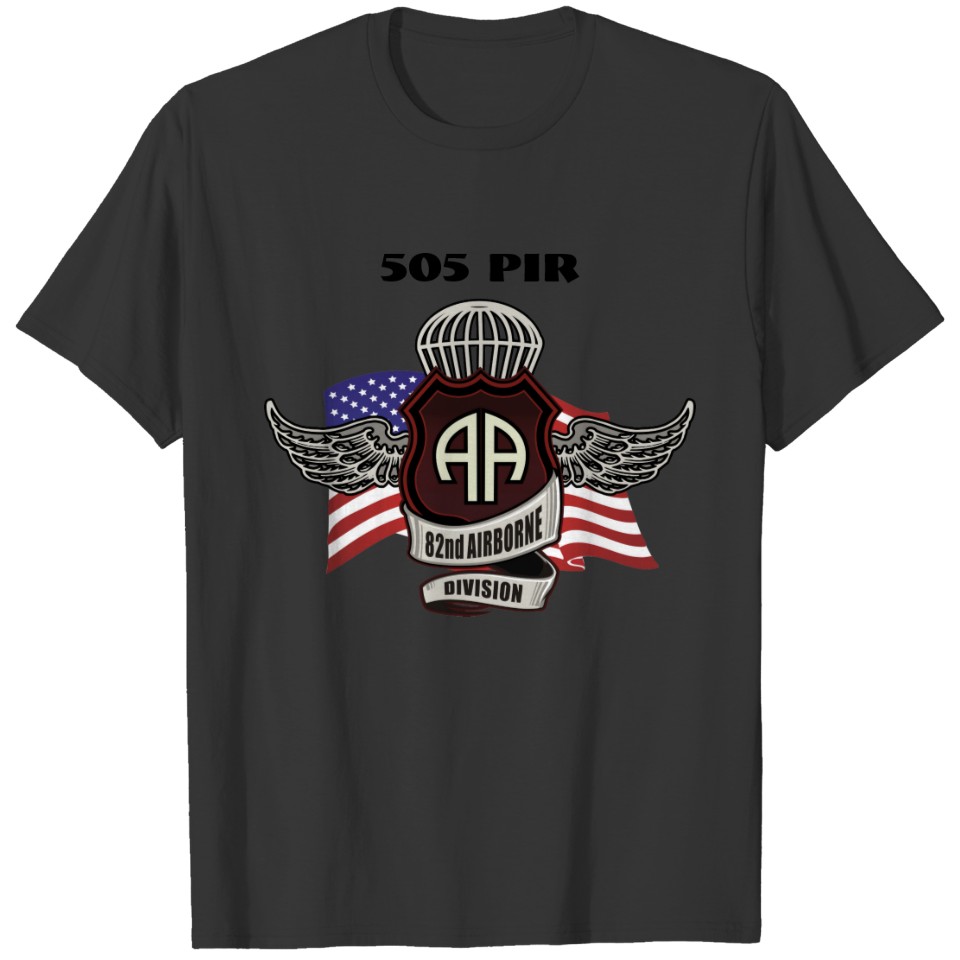 82nd Airborne Division Fort Bragg 505 PIR T-shirt