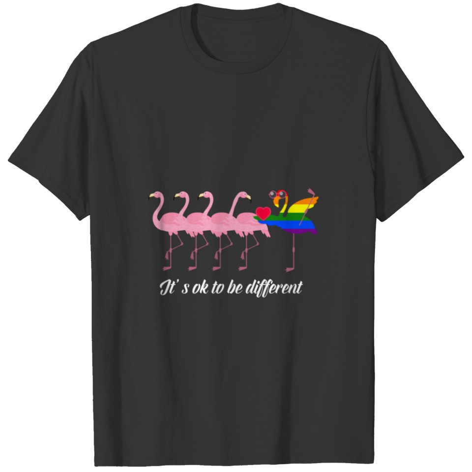 It’ s ok to be different polo T-shirt