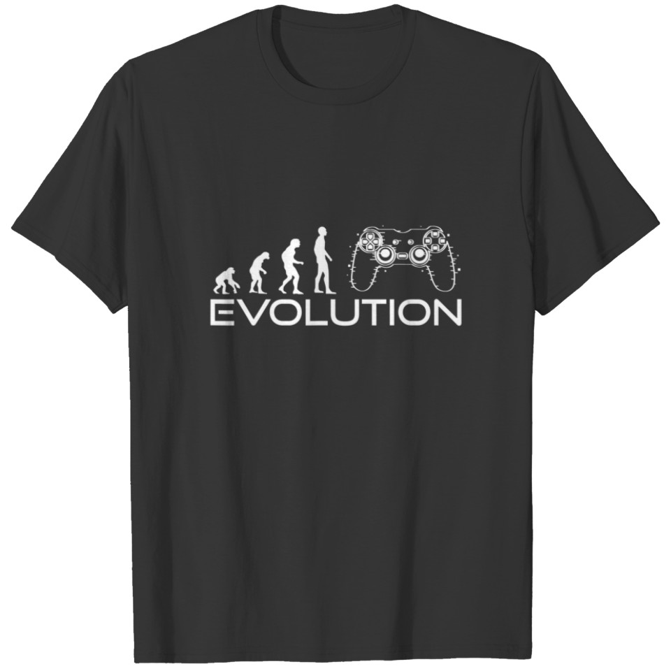 Gaming Computer Console PS5 Evolution Gamer Gift T-shirt