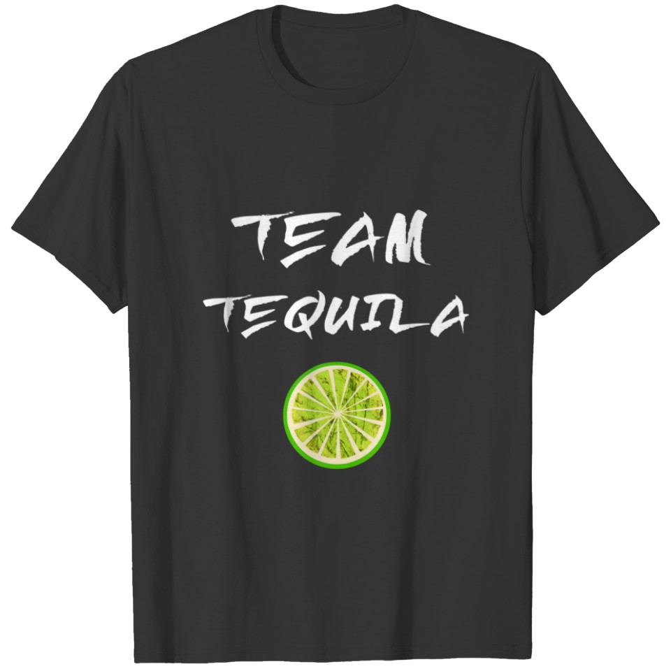 Team Tequila Lime Group Lemon Squad Cocktail Drink T-shirt
