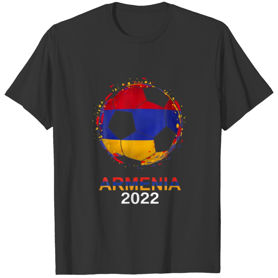 Armenia Flag 2022 Supporter Armenian Soccer Team A T-shirt