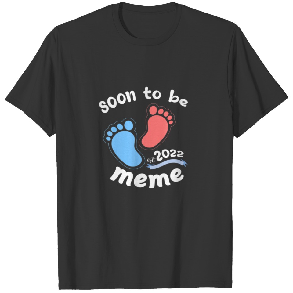 Soon To Be Meme Est.2022 Pregnancy Announcement Gi T-shirt