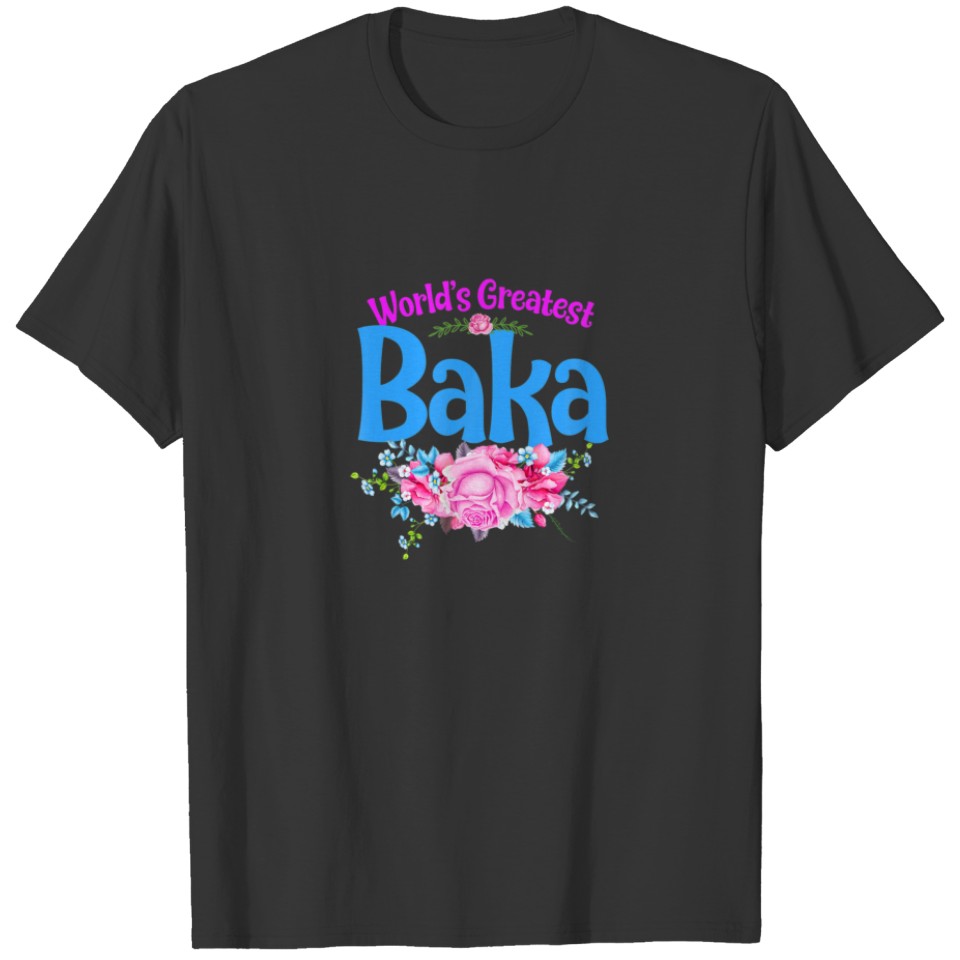 World's Greatest Baka - Croatian Grandma T-shirt