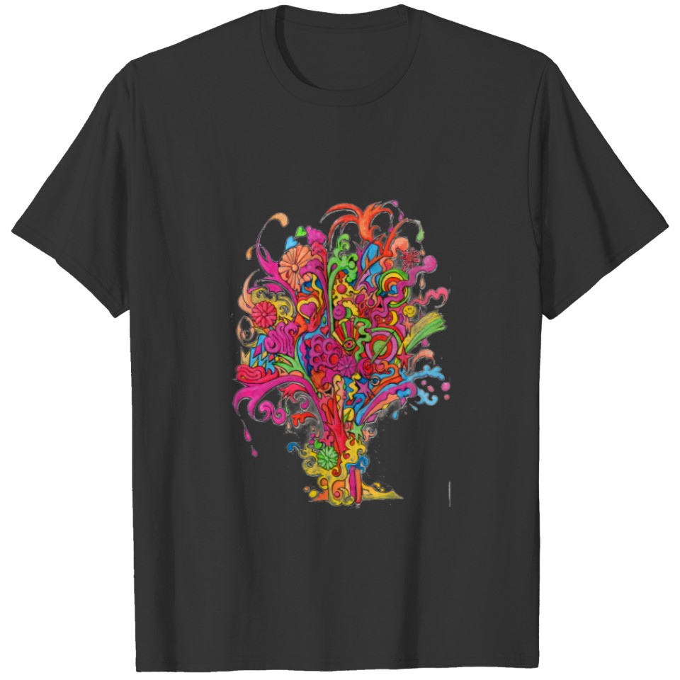 Psychedelic Fountain T-shirt