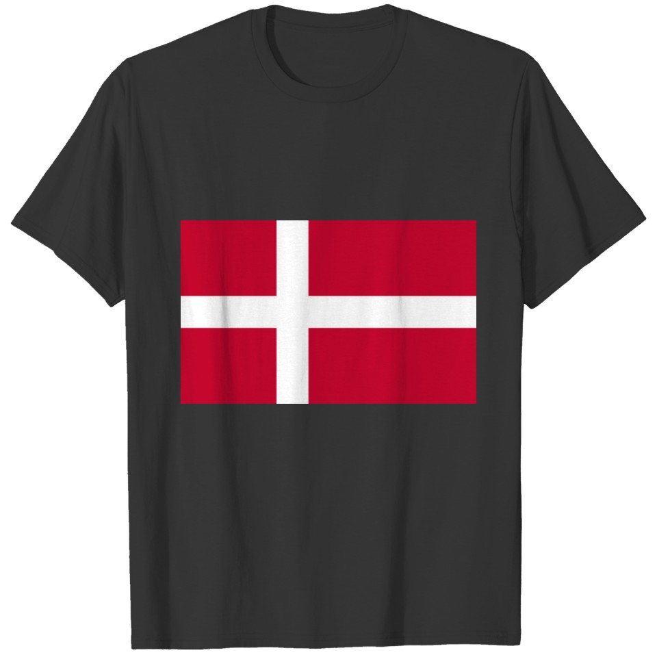Denmark Flag Polo T-shirt