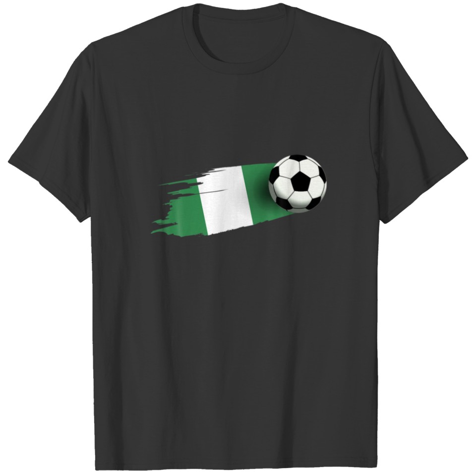 Nigeria Flag Jersey Nigerian Soccer Team Nigerian T-shirt