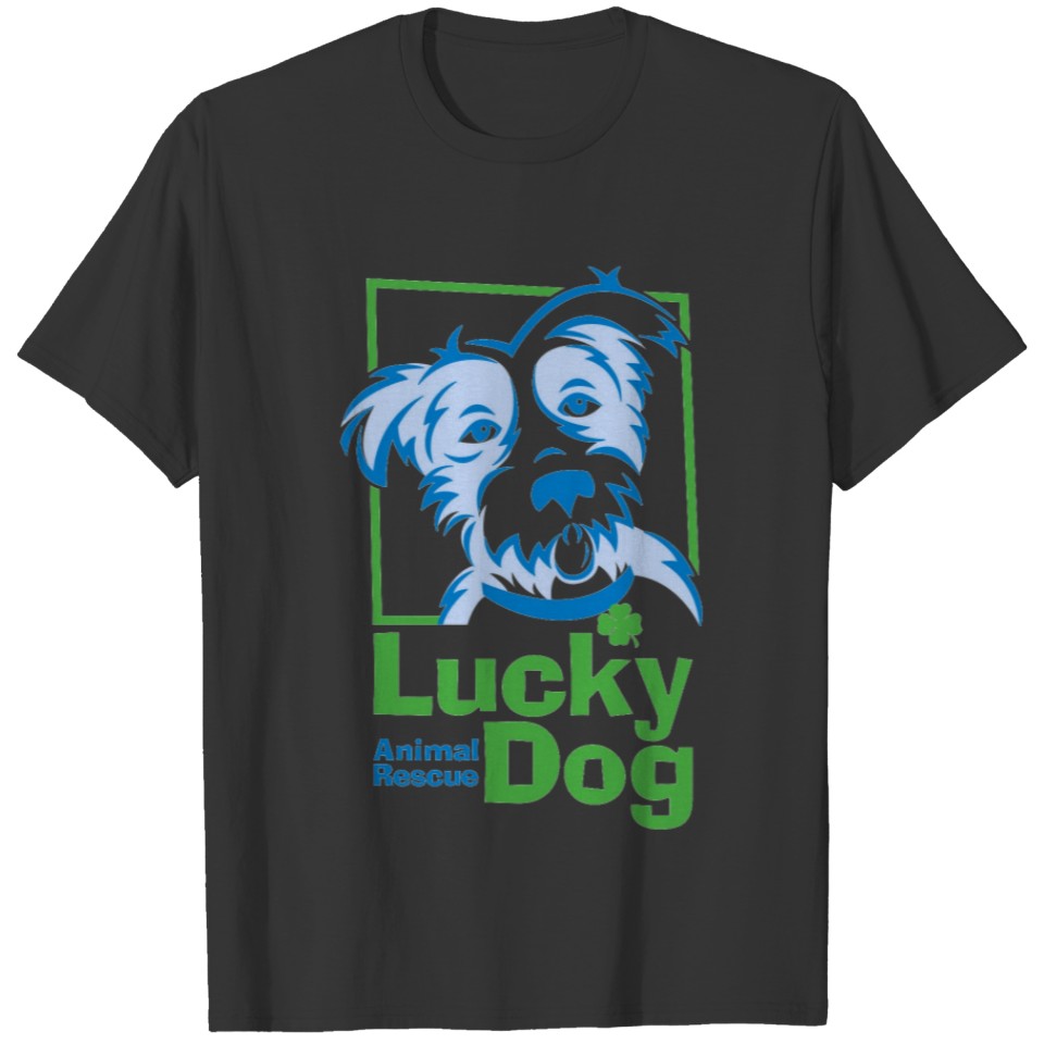Men's Lucky Dog Ringer T-shirt
