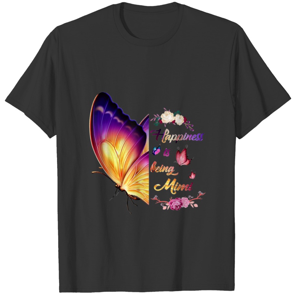 Butterfly Lover | Happiness Is Being Mimi Sweat T-shirt