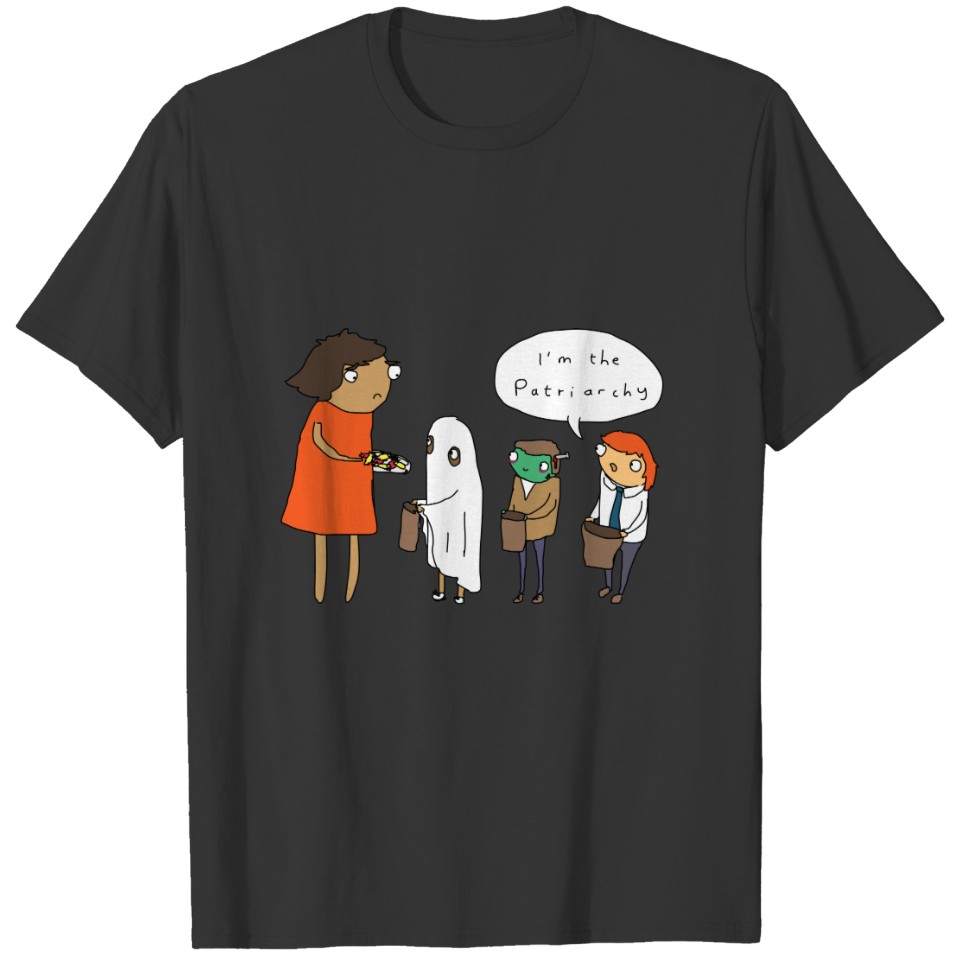 I'm the Patriarchy | Funny Comic Halloween T-shirt
