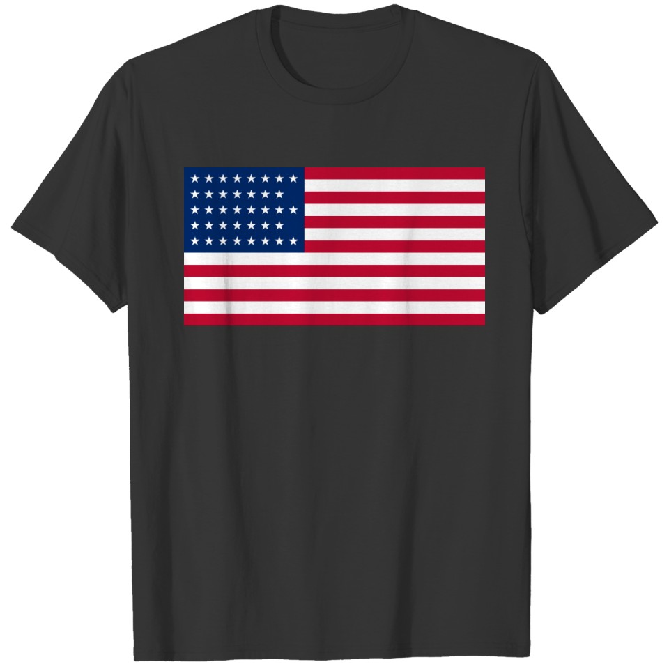 American Flag Patriotic Women's Basic T-shirt