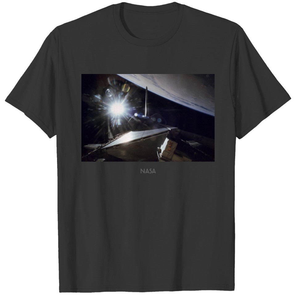 NASA - Endeavor sunburst over Earth limb, NASA T-shirt