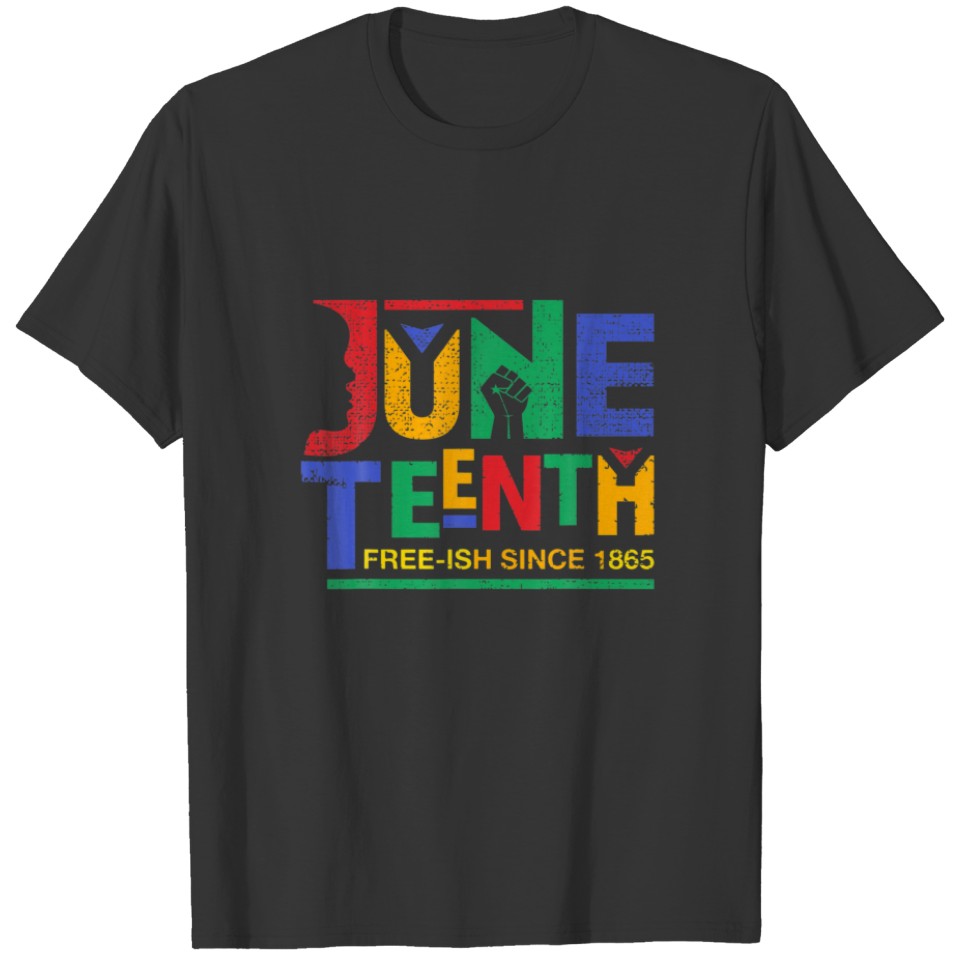 Juneteenth Celebrate Black Slave Freedom Men Wo T-shirt