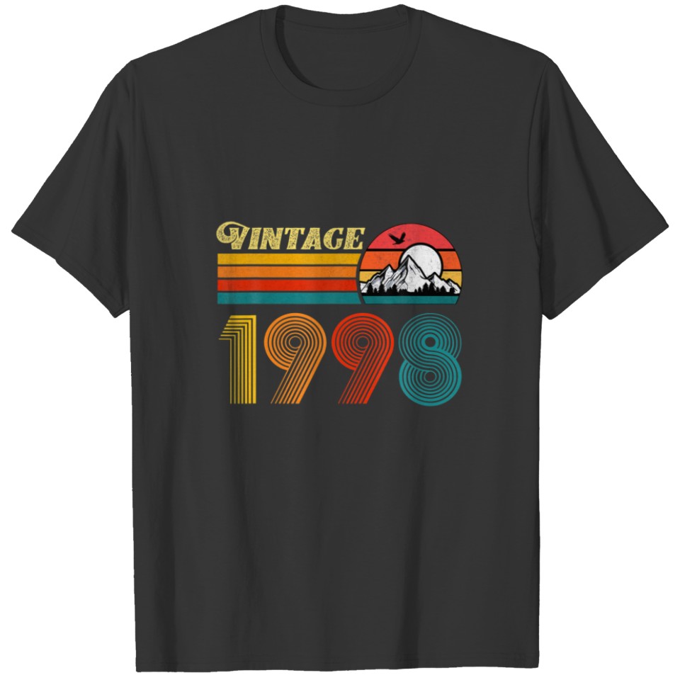23Th Birthday 23 Year Old Men Women Retro Vintage T-shirt