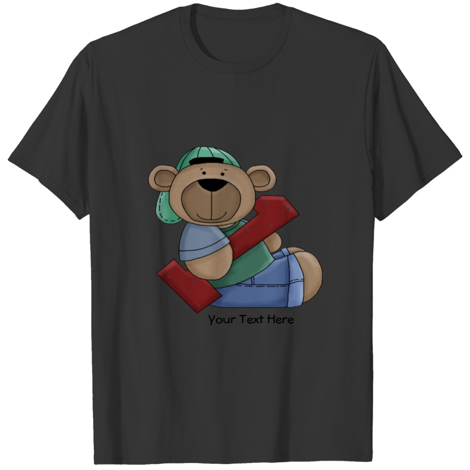 1st Birthday Bear (customizable) T-shirt