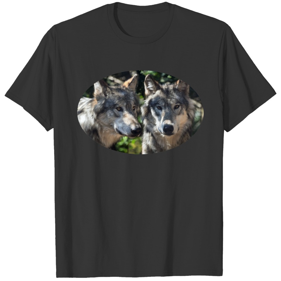 Grey Wolves in the Wild T-shirt