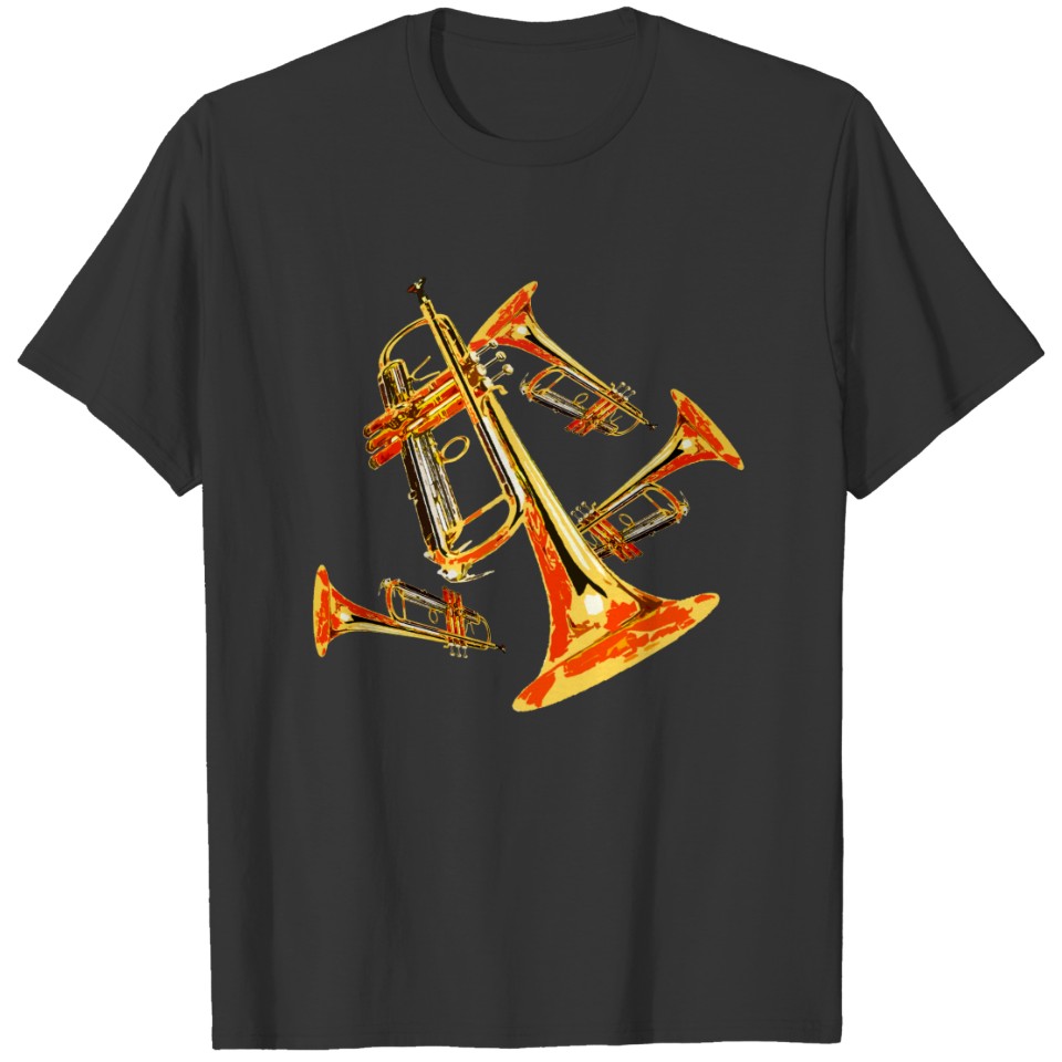 Multi Trumpets T-shirt