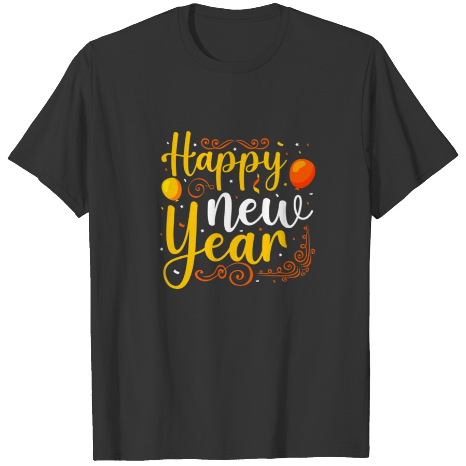 HAPPY NEW YEAR 2022 Matching Family New Years Eve T-shirt