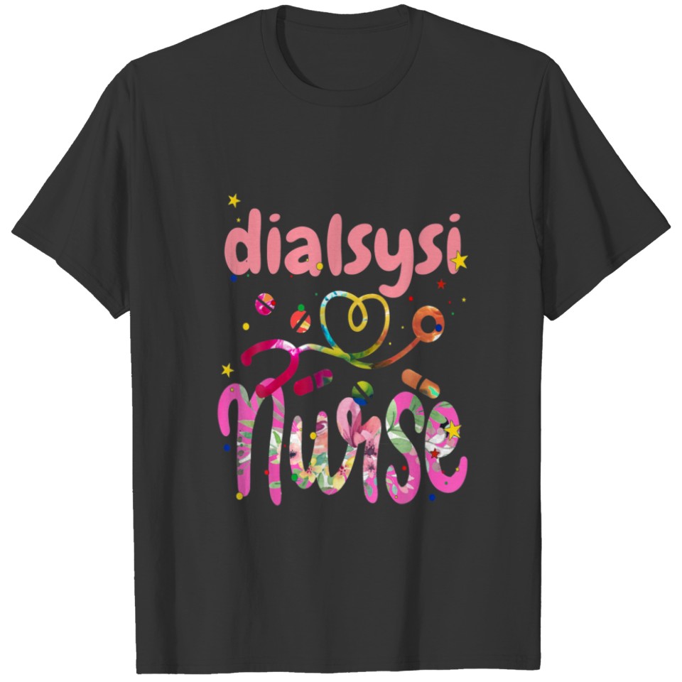 Dialysis Technician Nephrology Nurse T-shirt
