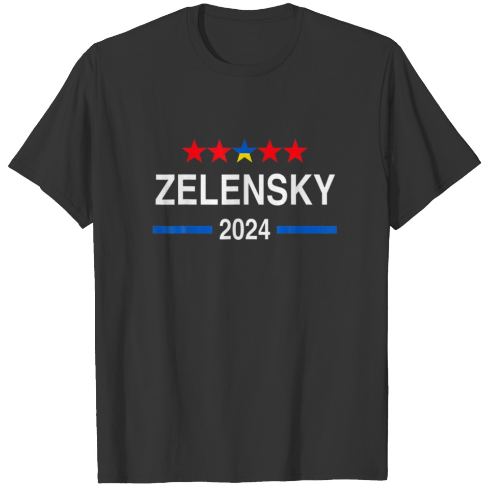 President Zelensky 2024 Election Ukraine T-shirt