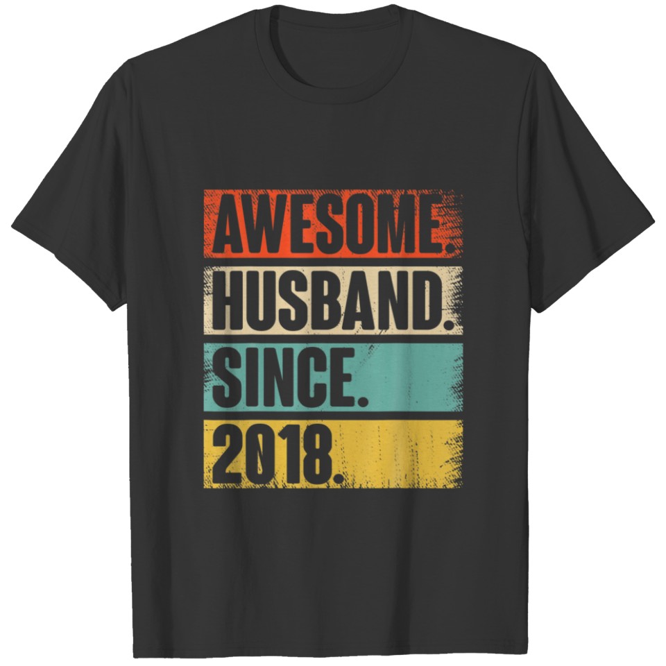 4 Wedding Aniversary Gift For Him Epic Husband Sin T-shirt
