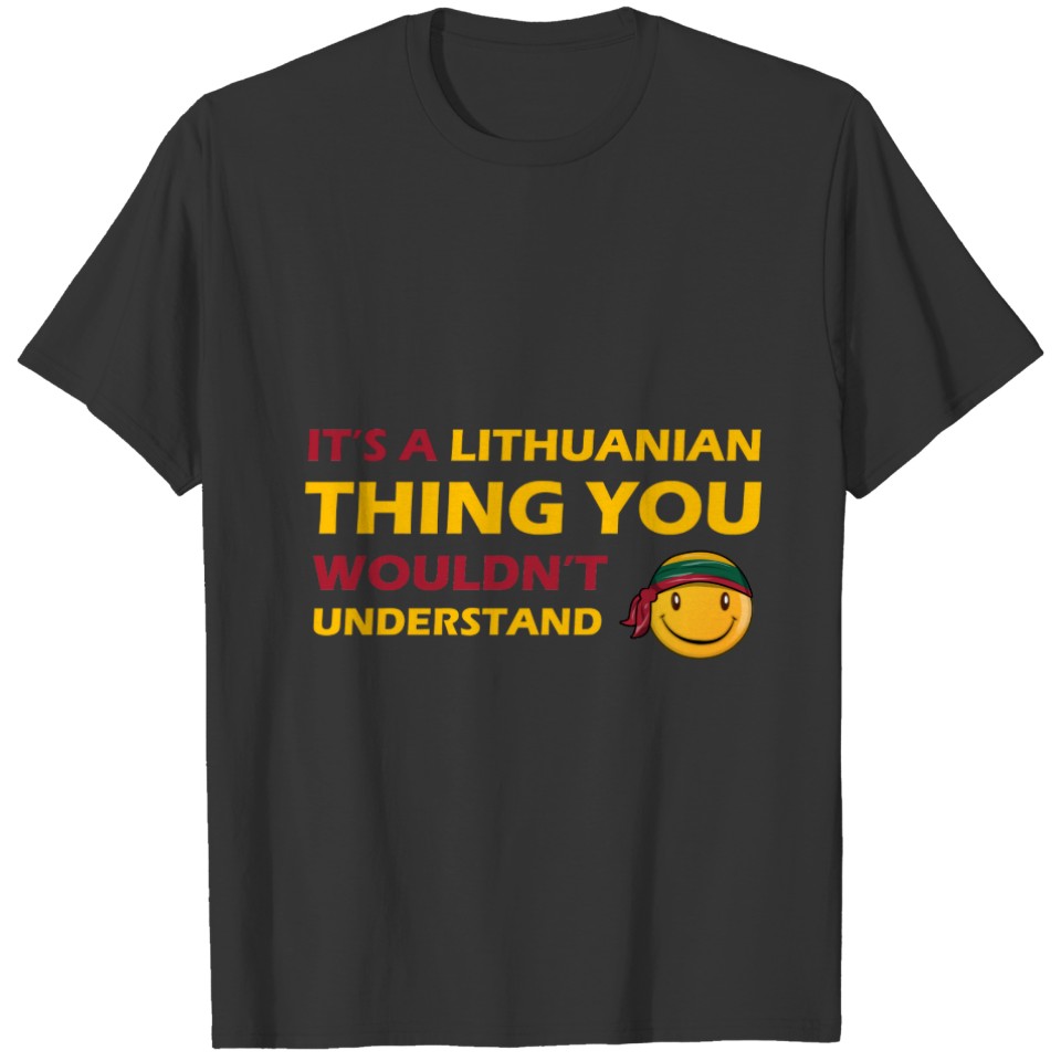 LITHUANIAN design T-shirt