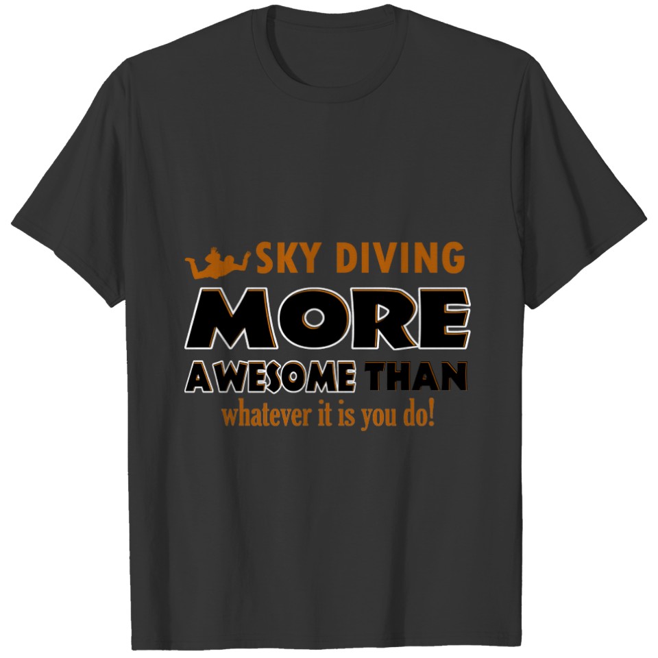 Skydiving designs T-shirt