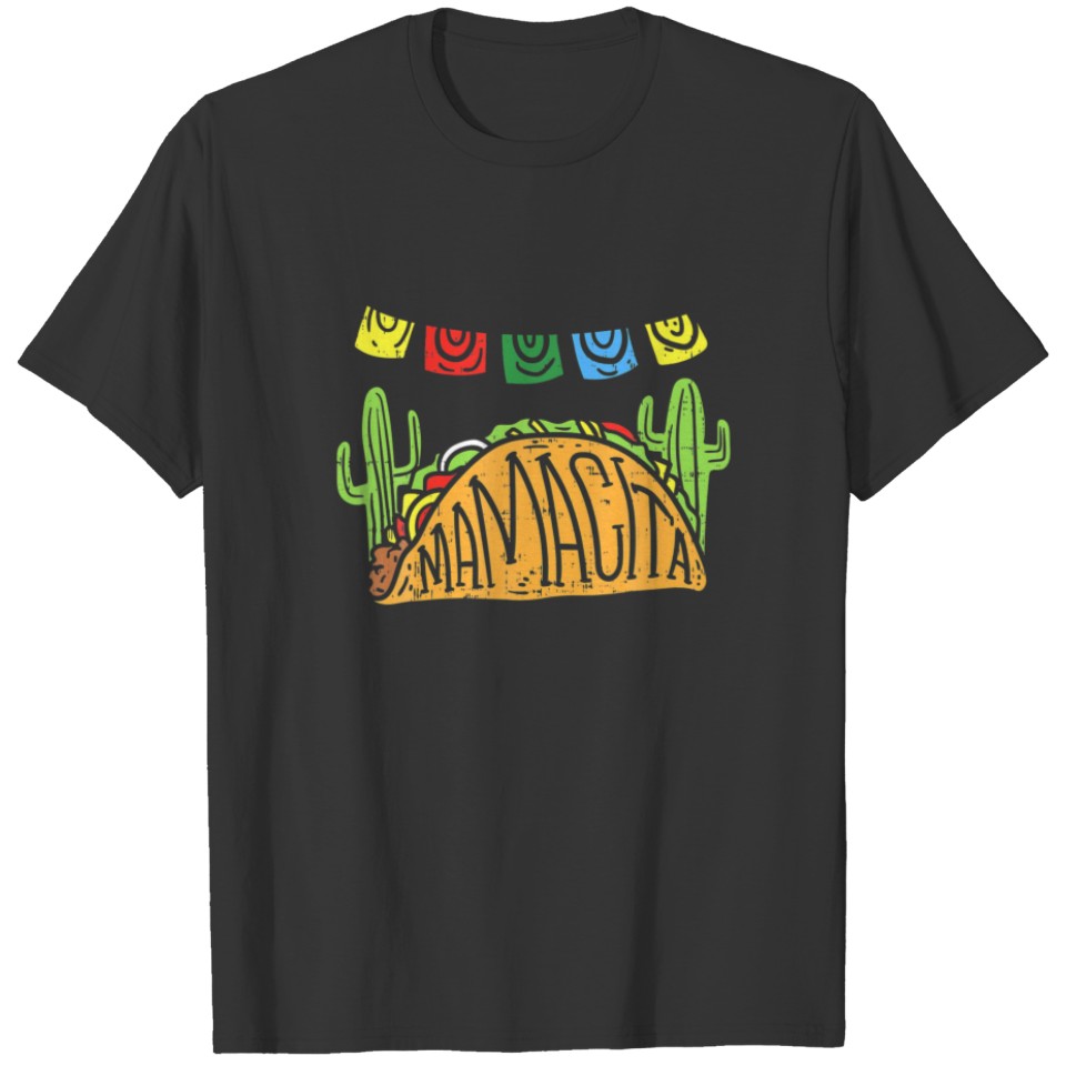 Mamacita Taco Cinco De Mayo Mothers Day Gifts T-shirt